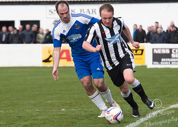 Wick 0 v Cove 4 HL Cup Final - Grant Street Park - 11/04/2015