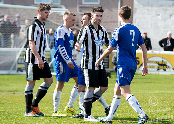 Wick 0 v Cove 4 HL Cup Final - Grant Street Park - 11/04/2015