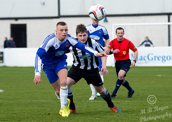 Wick 0 v Cove 4 HL Cup Final - Grant Street Park - 11/04/2015
