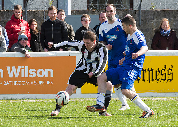 Wick 0 v Cove 4 HL Cup Final - Grant Street Park - 11/04/2015