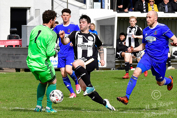 Wick 1 v Cove 3 SHFL Harmsworth Park 21/04/2018