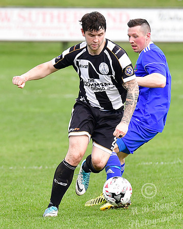 Wick 1 v Cove 3 SHFL Harmsworth Park 21/04/2018