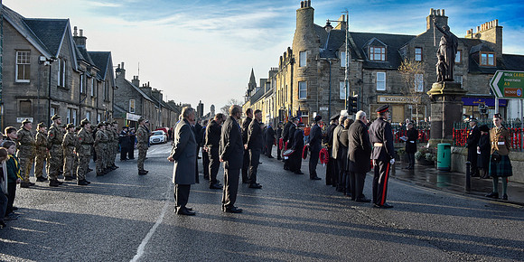 Service of Membrance 13/11/2022 - Thurso Square and St Peter's C