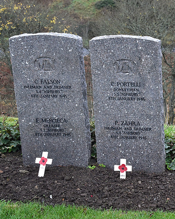 Thurso War Graves Ceremony 12/11/2022 - Thurso Cemetery - 12/11/