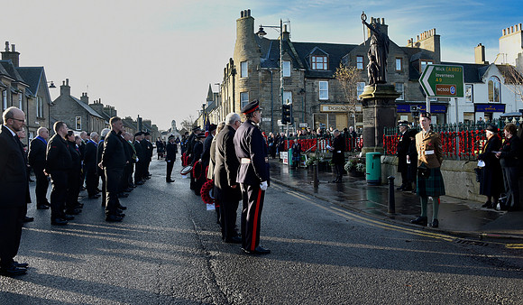 Service of Remembrance 13/11/2022 - Thurso Square and St Peter's