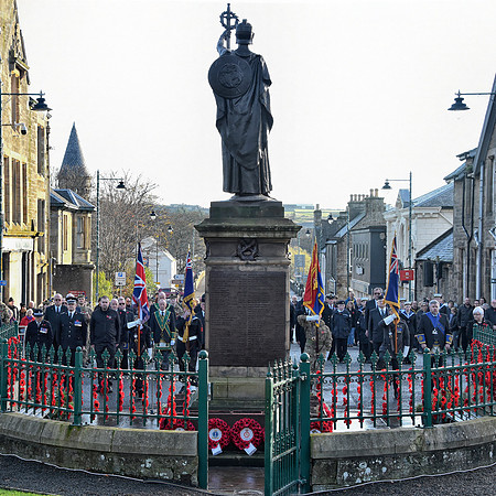 Service of Remembrance 13/11/2022 - Thurso Square and St Peter's