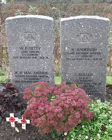 Thurso War Graves Ceremony 12/11/2022 - Thurso Cemetery - 12/11/