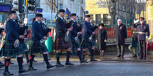 Service of Remembrance 13/11/2022 - Thurso Square and St Peter's