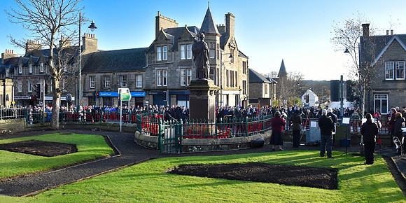 Service of Remembrance 13/11/2022 - Thurso Square and St Peter's