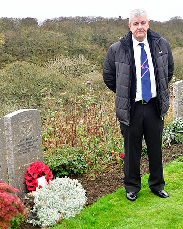 Thurso War Graves Ceremony 12/11/2022 - Thurso Cemetery - 12/11/