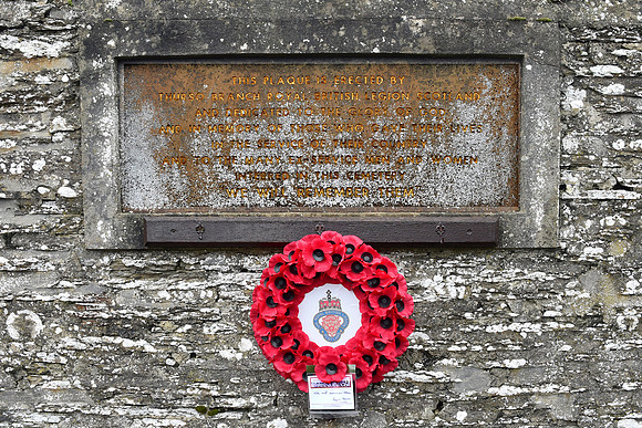 Thurso War Graves Ceremony 12/11/2022 - Thurso Cemetery - 12/11/