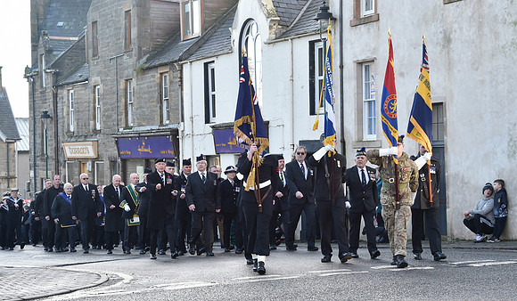 Service of Membrance 13/11/2022 - Thurso Square and St Peter's C