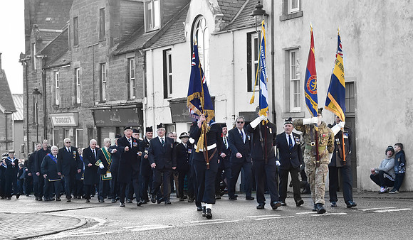 Service of Remembrance 13/11/2022 - Thurso Square and St Peter's