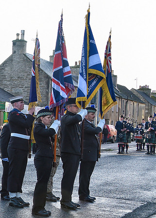 Service of Remembrance 13/11/2022 - Thurso Square and St Peter's