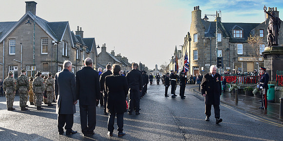 Service of Remembrance 13/11/2022 - Thurso Square and St Peter's