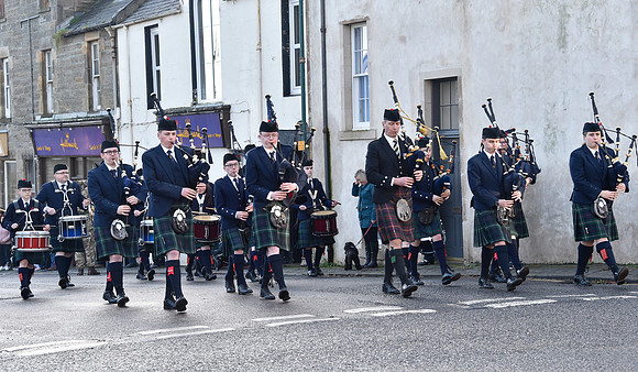 Service of Membrance 13/11/2022 - Thurso Square and St Peter's C