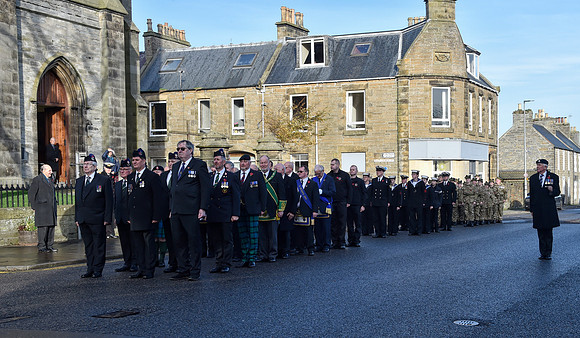 Service of Remembrance 13/11/2022 - Thurso Square and St Peter's