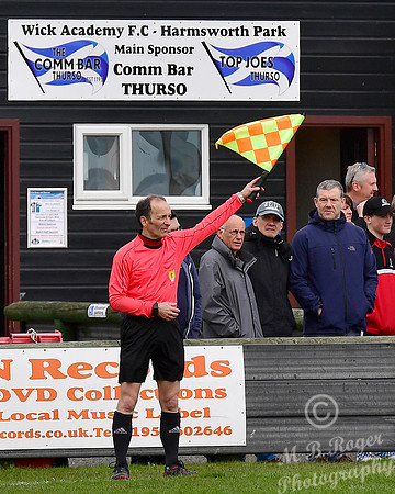 Wick 1 v Cove 3 SHFL Harmsworth Park 21/04/2018