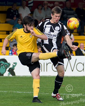 Nairn 1 v Wick 2 SHFL Station Park 17/09/2016