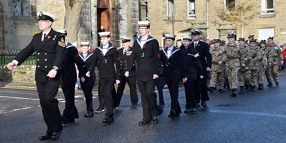 Service of Remembrance 13/11/2022 - Thurso Square and St Peter's