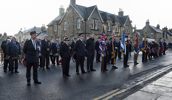 Service of Remembrance 13/11/2022 - Thurso Square and St Peter's