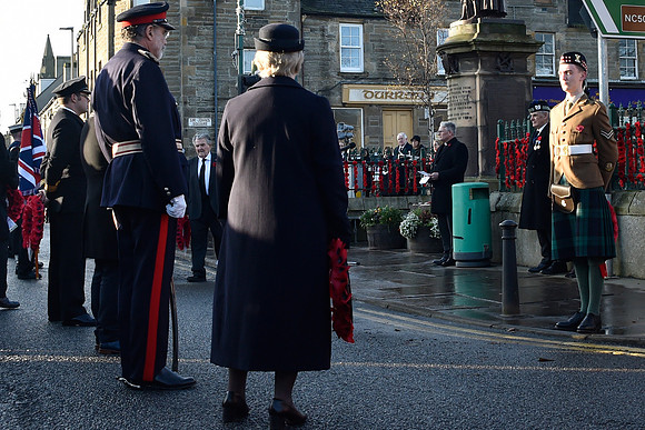 Service of Remembrance 13/11/2022 - Thurso Square and St Peter's
