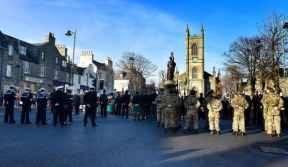 Service of Remembrance 13/11/2022 - Thurso Square and St Peter's