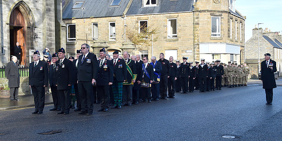 Service of Remembrance 13/11/2022 - Thurso Square and St Peter's