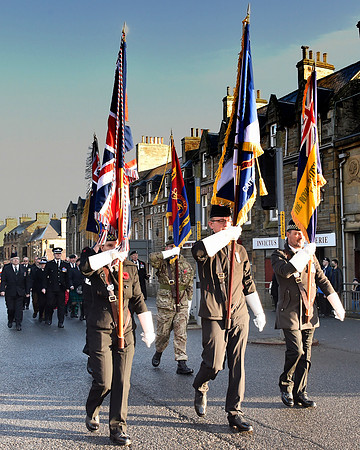 Service of Remembrance 13/11/2022 - Thurso Square and St Peter's