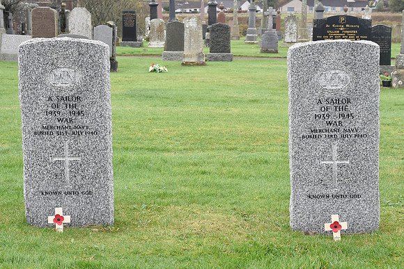Thurso War Graves Ceremony 12/11/2022 - Thurso Cemetery - 12/11/