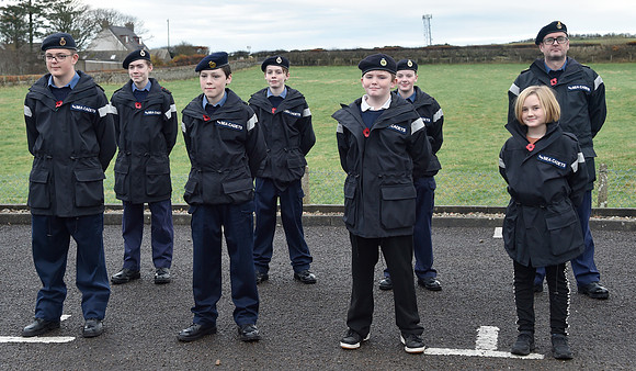 Thurso War Graves Ceremony 12/11/2022 - Thurso Cemetery - 12/11/