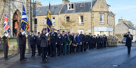 Service of Remembrance 13/11/2022 - Thurso Square and St Peter's