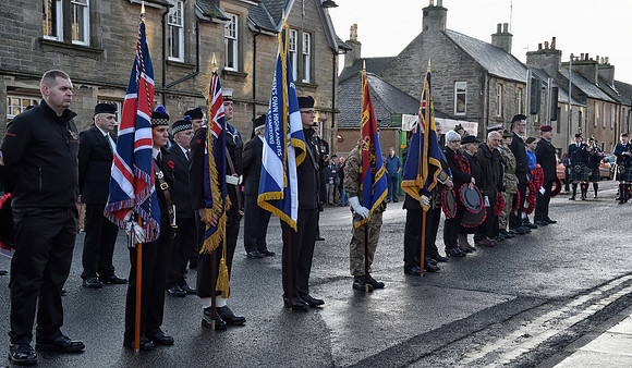 Service of Remembrance 13/11/2022 - Thurso Square and St Peter's