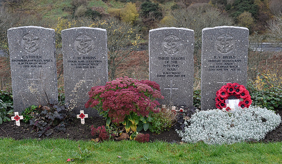 Thurso War Graves Ceremony 12/11/2022 - Thurso Cemetery - 12/11/