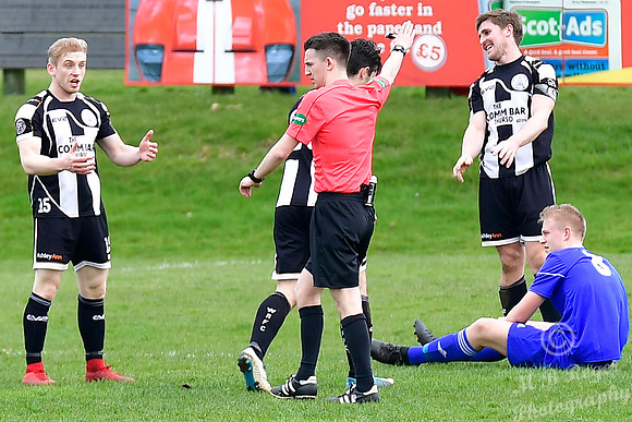 Wick 1 v Cove 3 SHFL Harmsworth Park 21/04/2018
