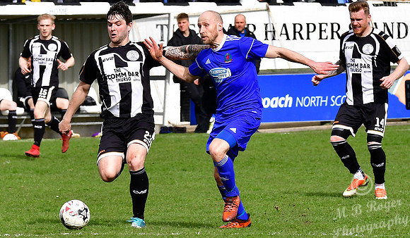 Wick 1 v Cove 3 SHFL Harmsworth Park 21/04/2018