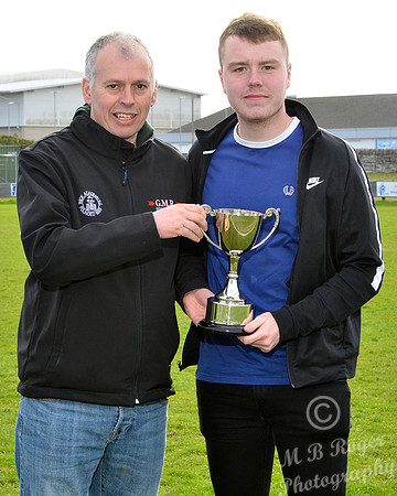 Dan Thomson Trophy for Youth Player of Year 2017/2018 - Greg Mac