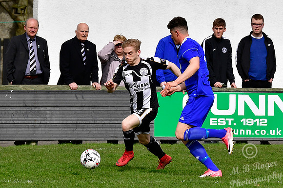 Wick 1 v Cove 3 SHFL Harmsworth Park 21/04/2018
