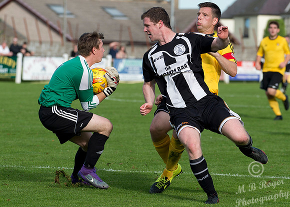 Nairn 1 v Wick 2 SHFL Station Park 17/09/2016