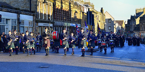 Service of Remembrance 13/11/2022 - Thurso Square and St Peter's