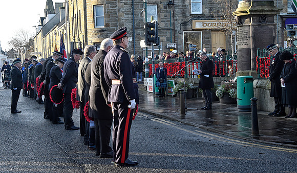 Service of Membrance 13/11/2022 - Thurso Square and St Peter's C