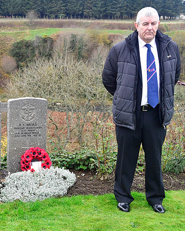 Thurso War Graves Ceremony 12/11/2022 - Thurso Cemetery - 12/11/