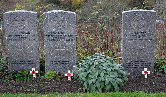 Thurso War Graves Ceremony 12/11/2022 - Thurso Cemetery - 12/11/