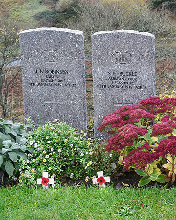 Thurso War Graves Ceremony 12/11/2022 - Thurso Cemetery - 12/11/
