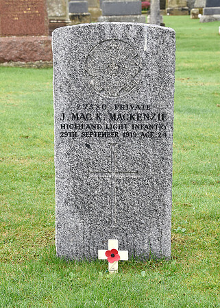 Thurso War Graves Ceremony 12/11/2022 - Thurso Cemetery - 12/11/