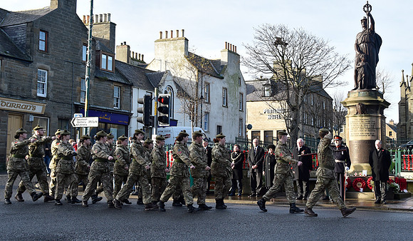 Service of Remembrance 13/11/2022 - Thurso Square and St Peter's