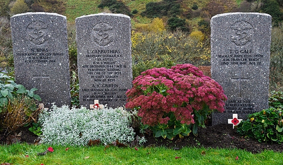 Thurso War Graves Ceremony 12/11/2022 - Thurso Cemetery - 12/11/