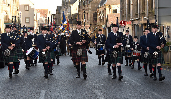 Service of Remembrance 13/11/2022 - Thurso Square and St Peter's