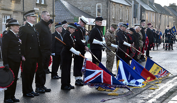 Service of Remembrance 13/11/2022 - Thurso Square and St Peter's