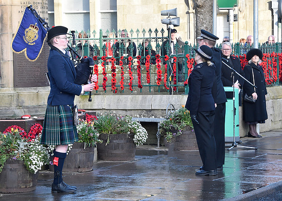 Service of Membrance 13/11/2022 - Thurso Square and St Peter's C